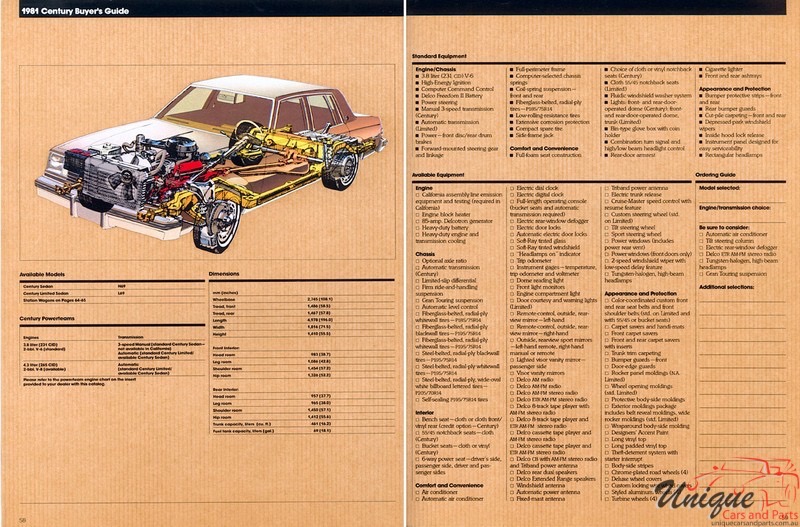 1981 Buick Brochure Page 32